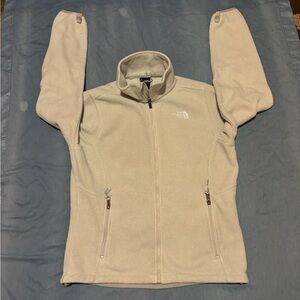 The Northface women’s size large fleece jacket